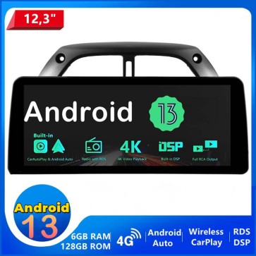 12,3" Android 13.0 Car Stereo Navigatore GPS Navigazione per Toyota RAV4 (2001-2006)-1