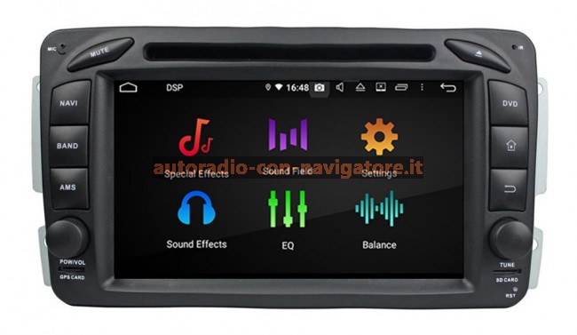 Mercedes Classe  A W168 Android 10 Autoradio Lettore DVD 